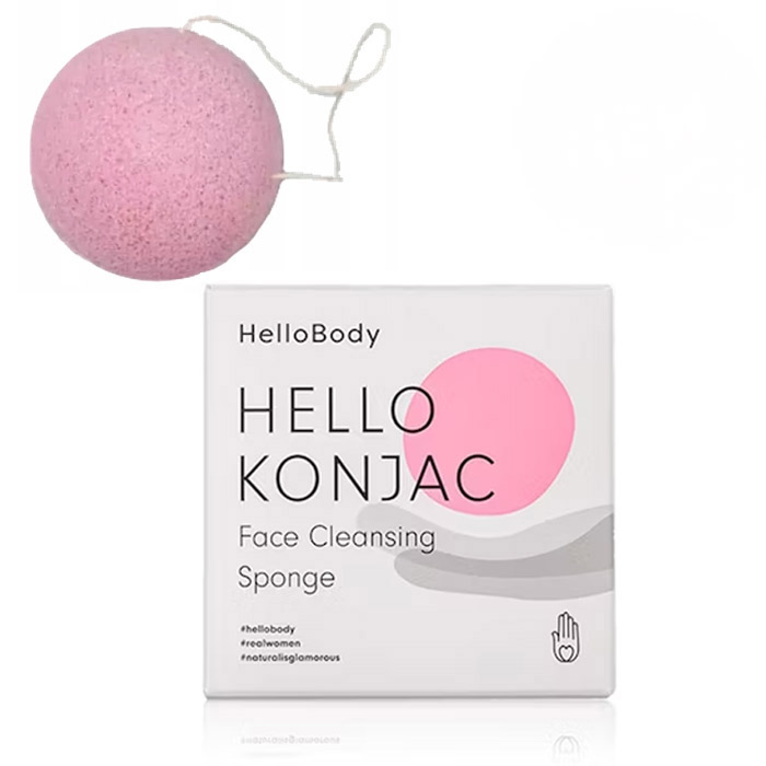 HELLOBODY CLEANSER FACE SPONGE- HELLO KONJAC