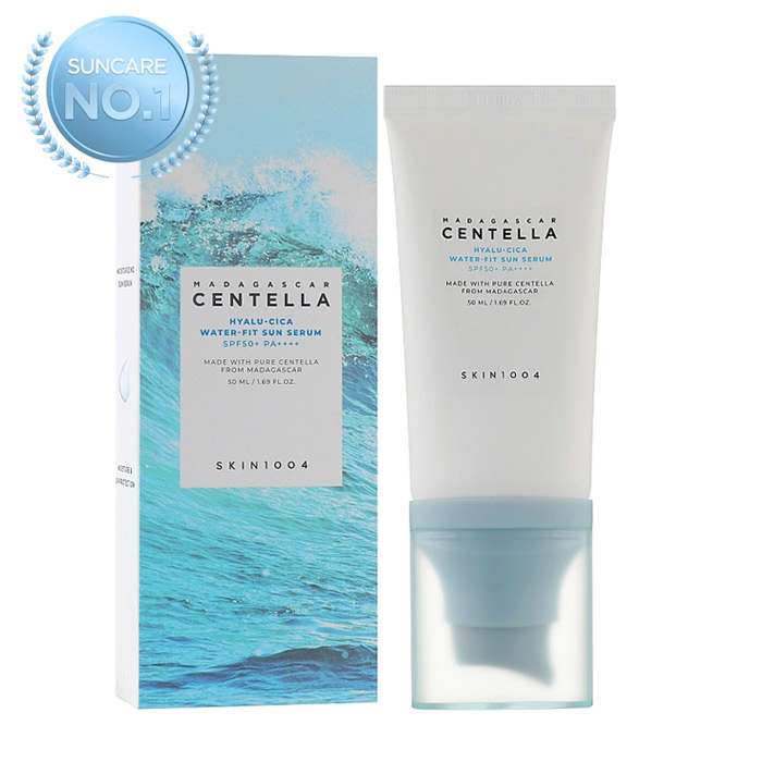 SKIN1004 MADAGASCAR CENTELLA HYALU-CICA WATER-FIT SUN SERUM SPF50+ PA++++, 50 ml