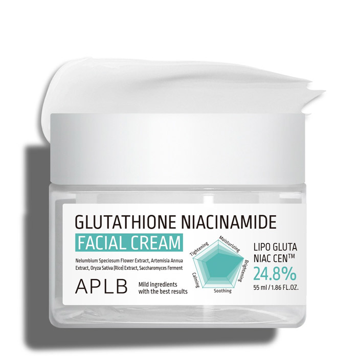APLB GLUTATHIONE NIACINAMIDE FACIAL CREAM, 55 ml