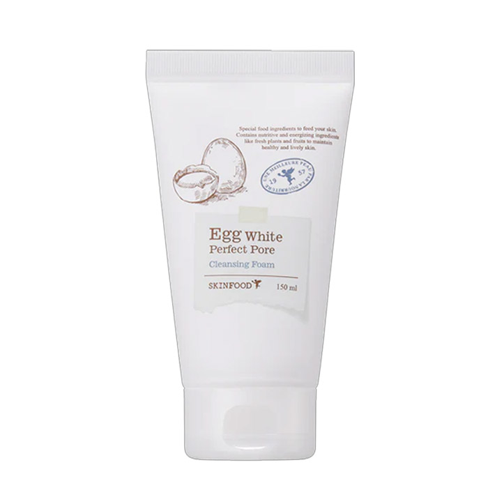 SKINFOOD EGG WHITE PERFECT PORE CLEANSING FOAM, 150 ml