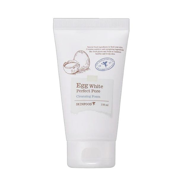 SKINFOOD EGG WHITE PERFECT PORE CLEANSING FOAM, 150 ml