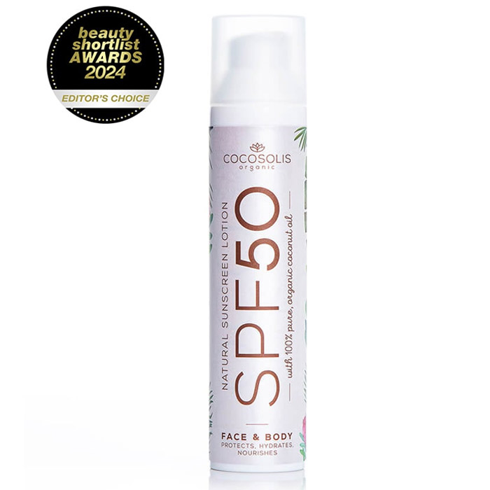 COCOSOLIS NATURAL SUNSCREEN LOTION SPF 50