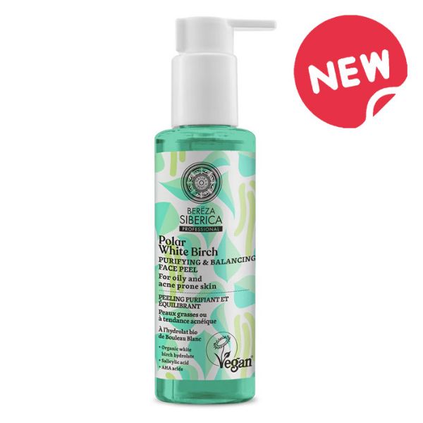 BEREZA SIBERICA PURIFYING AND BALANCING PEEL FOR OILY AND ACNE-PRONE SKIN 145 ml