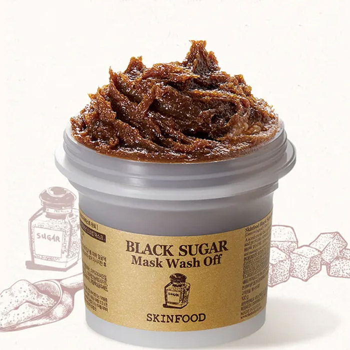 SKINFOOD BLACK SUGAR MASK WASH OFF 