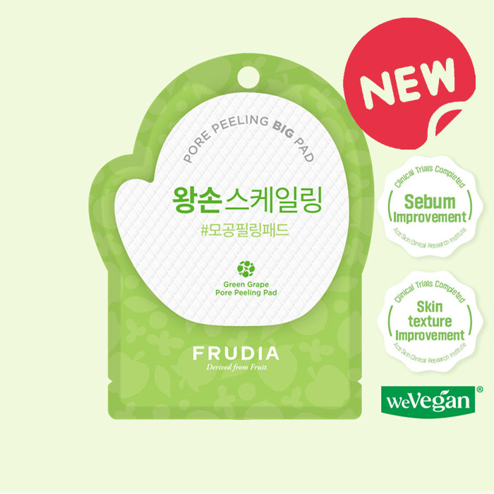 FRUDIA GREEN GRAPE FACE PAD EXFOLIATING