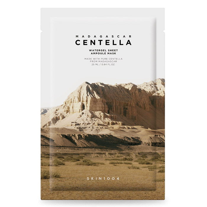 SKIN1004 MADAGASCAR CENTELLA WATERGEL SHEET AMPOULE MASK, 1 PC