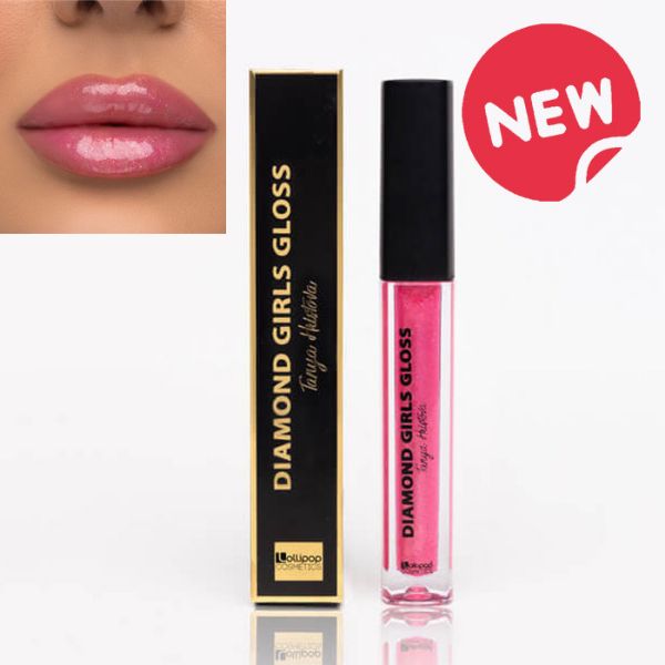 LOLLIPOP LIP GLOSS WITH BROCADE DIAMOND GIRLS SUGAR MAMA
