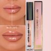 LOLLIPOP LIP GLOSS WITH ENLARGING EFFECT LATEX PLUMP GLOSS MILKY LATTE
